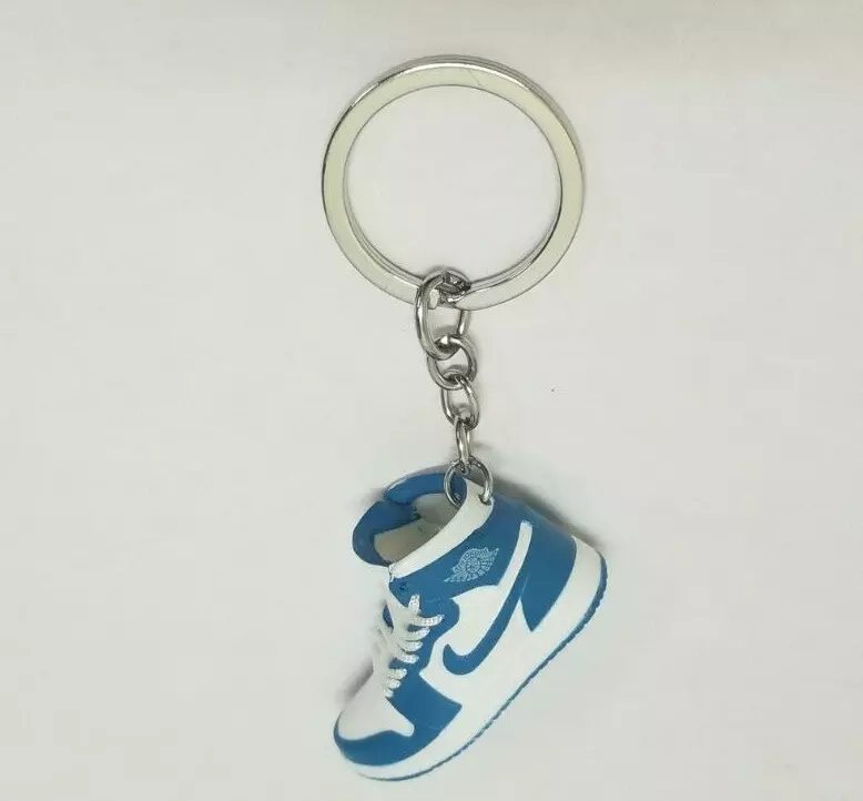 Accessories, Jordan 1 Off White Unc 3d Mini Sneaker Keychain