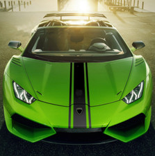 Car Decal Racing Rally Stripes 9 For Murcielago Vinyl Hood Front Sticker Zc938