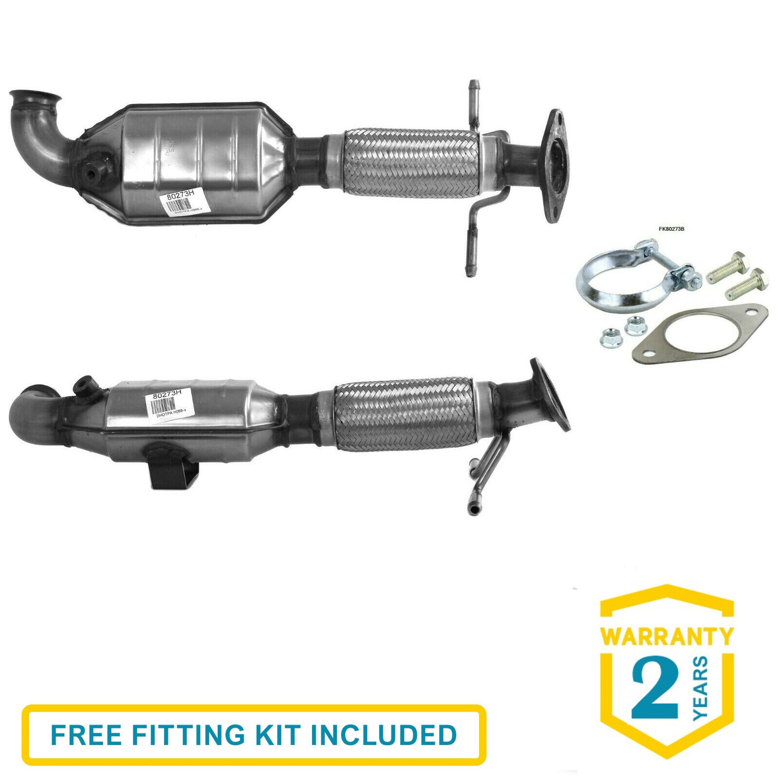 Approved Diesel Catalytic Converter Euro Level 4 BM80273H