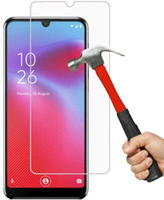 Für Vodafone Smart V11 Robust Slim Klar 9H Hartglas