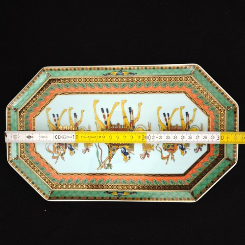 Rosenthal Versace Marco Polo Platter 32,5 x 19 cm (D1188) - Picture 6 of 7