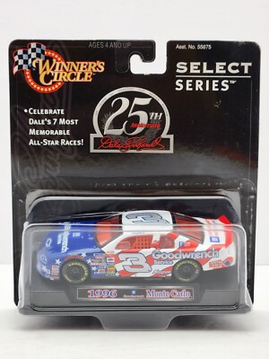 WIN. CIR. SELECT SERIES 25th Anniversary Dale Earnhardt '96 Olympics 1:43 Chevy