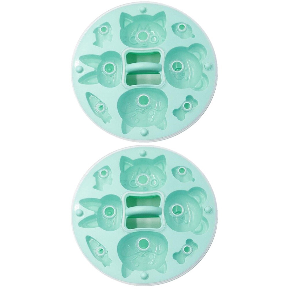 Pack de 2 magdalenas máquina para hacer sushi pastel de silicona fácil de limpiar práctico