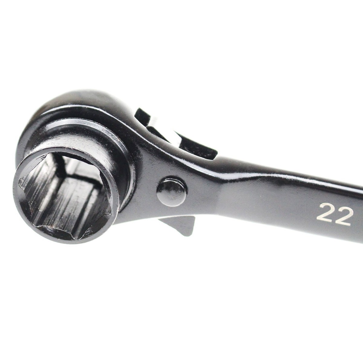 19/22mm Double Hexagon Scaffold Podger Ratchet Spanner Reviserble Switch Crv Socket Short Curved Carbon Steel Handle 19/22mm Double Hexagon Scaffold Podger Ratchet Spanner Reviserble Switch Crv Socket Short Curved Carbon Steel Handle