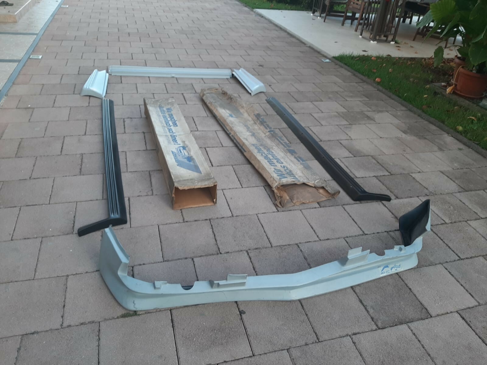 Bmw e28 genuine ZENDER euro body kit spoiler NEW NOS alpina hartge bbs