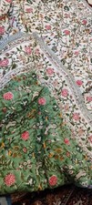 Indian Jaipuri Famous hand block print razai quilt 100 soft fine cotton quilt