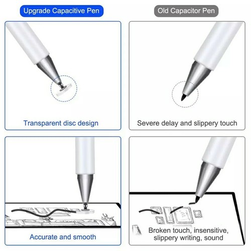 Stylet Stylo Universel pour Écrans Tactile Capacitif Téléphone Tablettes Android - Zdjęcie 7 z 15