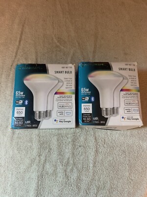 #2 2pack Eco-Smart BR30 65W replacement Dimmable LED Light Smart Bulbs #2 2-Pack