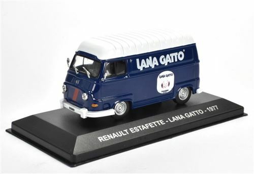 Miniature RENAULT ESTAFETTE LANA GATTO 1977 métal 1/43