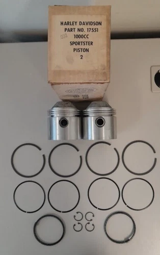 .030 Oversize Piston Kit for a Harley Davidson 1000cc Sportster