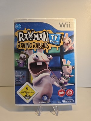 Rayman TV Party Raving Rabbids Nintendo Wii Wii U Neu Sealed