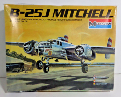B-25J Mitchell 1:48 scale Monogram 5502 vintage