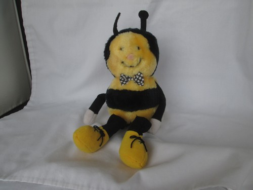 Vintage 1984 Dakin Bees Knie Hummel Biene Plüschtier Kuscheltier 10 Zoll