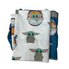 Star Wars Kids The Mandalorian Baby Yoda Twin Fitted Sheet Set Bedding Set