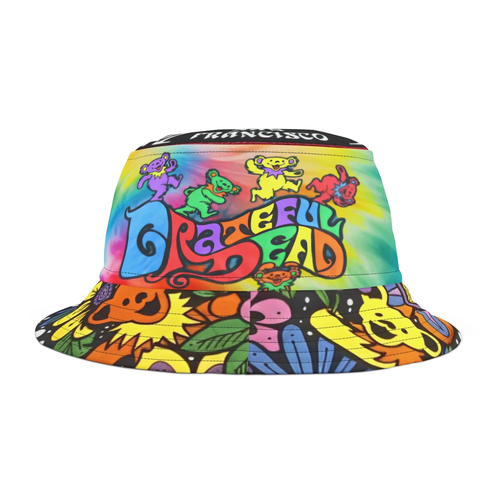 Bucket Hat (AOP) Grateful Dead Bears
