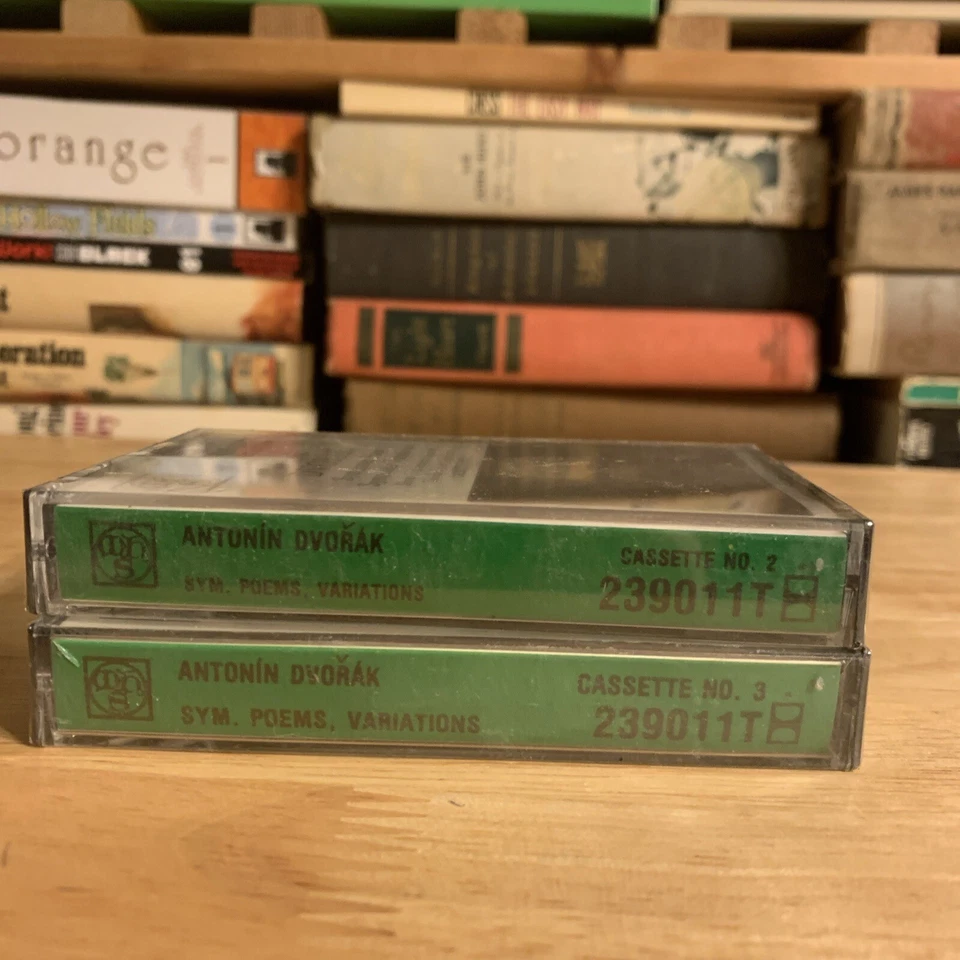 SEALED ANTONIN DVORAK CASSETTES 2,3 SYMPHONIC POEMS MHC 239011T - Image 2 of 4
