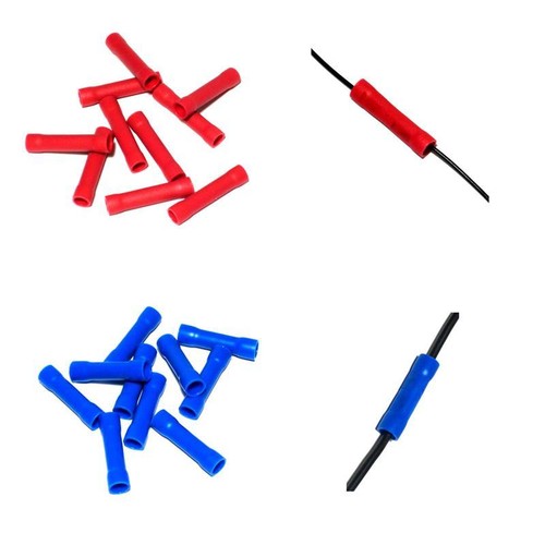 Stoßverbinder isoliert, div. Typen & Mengen, Quetschverbinder Kabelverbinder NEU - Bild 3 von 14