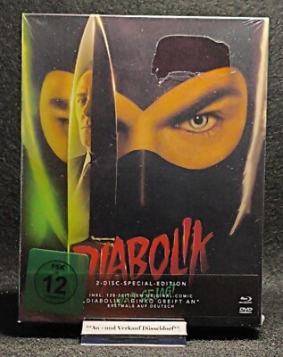 Diabolik wird gejagt (Special Edition mit Comic, Blu-ray+DVD) NEU & OVP
