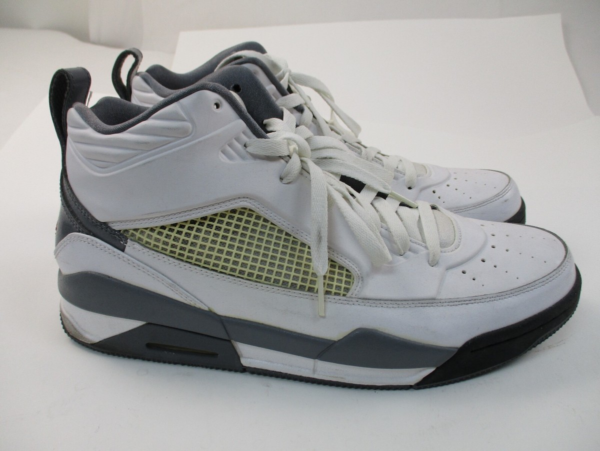 Nike Air Jordan Flight Shoes Mens Size 12 White Red Cool  display picture 3