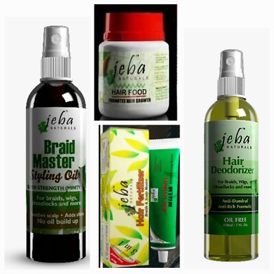 Jeba Naturals gesundes Haarwachstumspaket mit 100g Wanne!