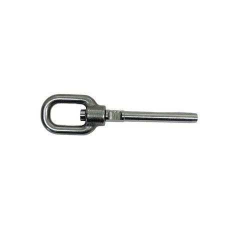Marine Boat Swivel Gate Eye For 3/16" Cable Hand Swage Stud Stainless Steel 4Pcs - Picture 7 of 9