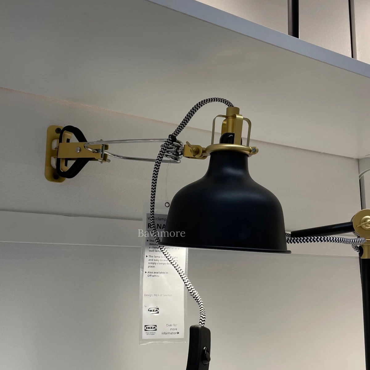 Ikea ranarp 2024 wall lamp