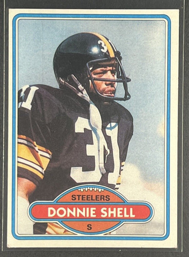 Donnie Shell #256 1980 Topps card