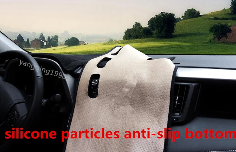 Cubierta antideslizante para tablero de instrumentos para Kia Sportage 2016-2017 alfombrilla de tablero alfombrilla de tablero almohadilla Foto 3 de 4