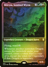 MTG FOIL ETCHED Miirym, Sentinel Wyrm  - Commander Legends: Battle for Baldur's
