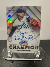 Bret Saberhagen Chrome 2026 /100 Auto