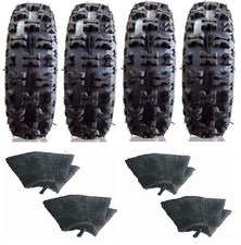 Kinderquadreifen Quadreifen Reifen mit Schlauch 4er Set 2x 4.10-6 und 2x 13x5.00