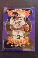 2021-22 Panini Donruss Optic - Winner Stays Anthony Davis #7 Purple Prizm