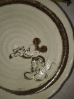 "Disney Sango Mickey Mouse Stoneware 5 Pc Set Japan Style Brush Art 4 Cups &... — photo 4