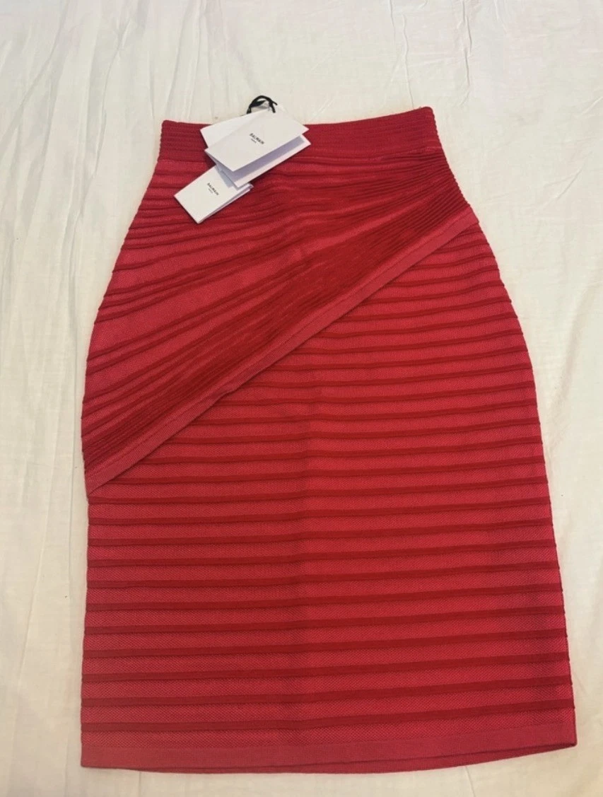 Balmain — BalmainBody-Con Knee-Length Skirt