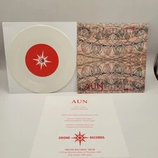 Aun ‎Utica 7” Vinyl Dark Ambient 2009 Electronic Drone Records 1st Ed /300