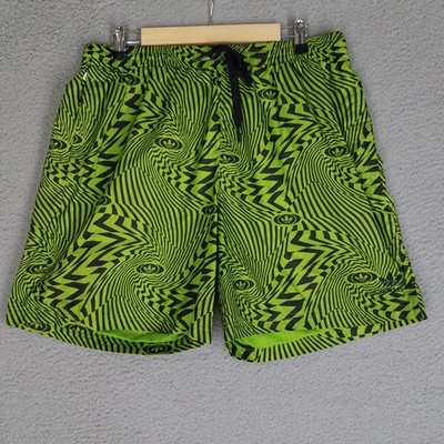 Adidas Rekive Shorts Men's XL 7'' Gym Active Workout Mesh Lining Electric Green