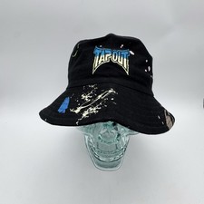 Tapout Bucket Hat Paint Splatter Black MMA Streetwear Y2K Style One Size