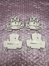 Pack of 4 Weidmuller 102330 Terminal Block 4 Position 400V, 10A IN4007 NOB