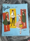 Vintage 1961 Barbie Ponytail Doll Case w/ Accessories | Blue Vinyl Mattel