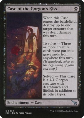 Case of the Gorgon's Kiss (a) Murders at Karlov Manor MTG 79 NM
