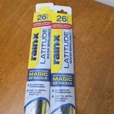 2 RAINX LATITUDE WATER REPELLENCY 26" WINDSHIELD WIPER BLADES 5079281-2