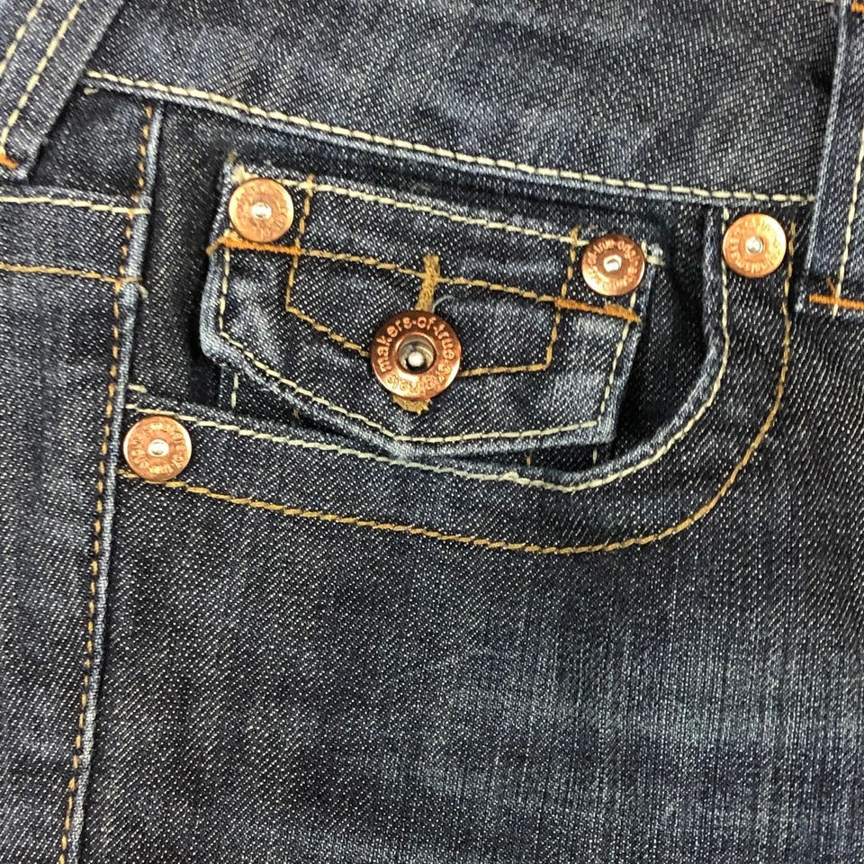 Dark Wash Jeans Makers Of True Originals Kitt Size 28 - Image 4 of 4