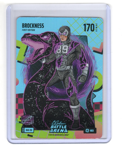 2026 Bo Jackson Battle Arena Brockness Brock Bowers 80's Rad HEX SSP RAD-90