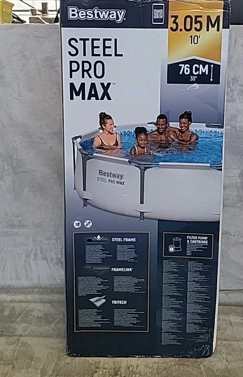 Juego de piscina Steel Pro MAX 305x305x76cm Bestway