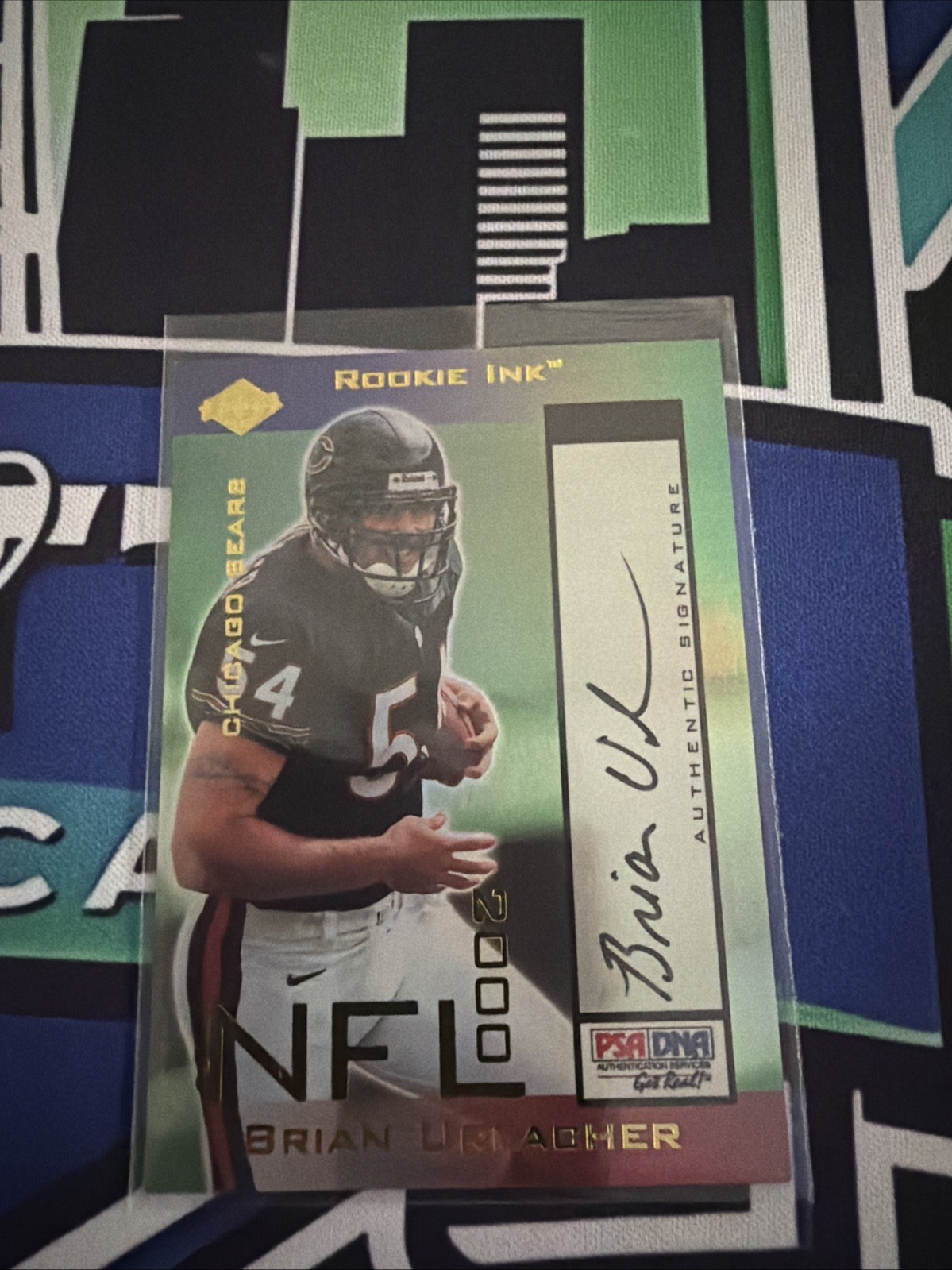 Brian Urlacher Collectors Edge T3 Preview #BU Base