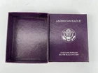 American Eagle Empty Box One Ounce Proof Silver Bullion Coin Good