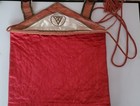 Vintage 1955 Satin Masonic Apron Embroidered — photo 3