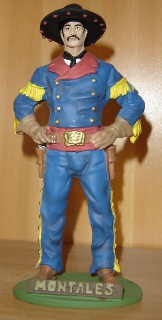 Tex MONTALES 3D Figure Resin Statue Hachette
