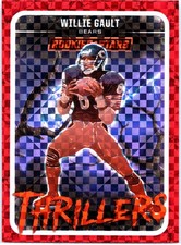 2025 Panini Rookies & Stars #24 Willie Gault Thrillers Red Plaid