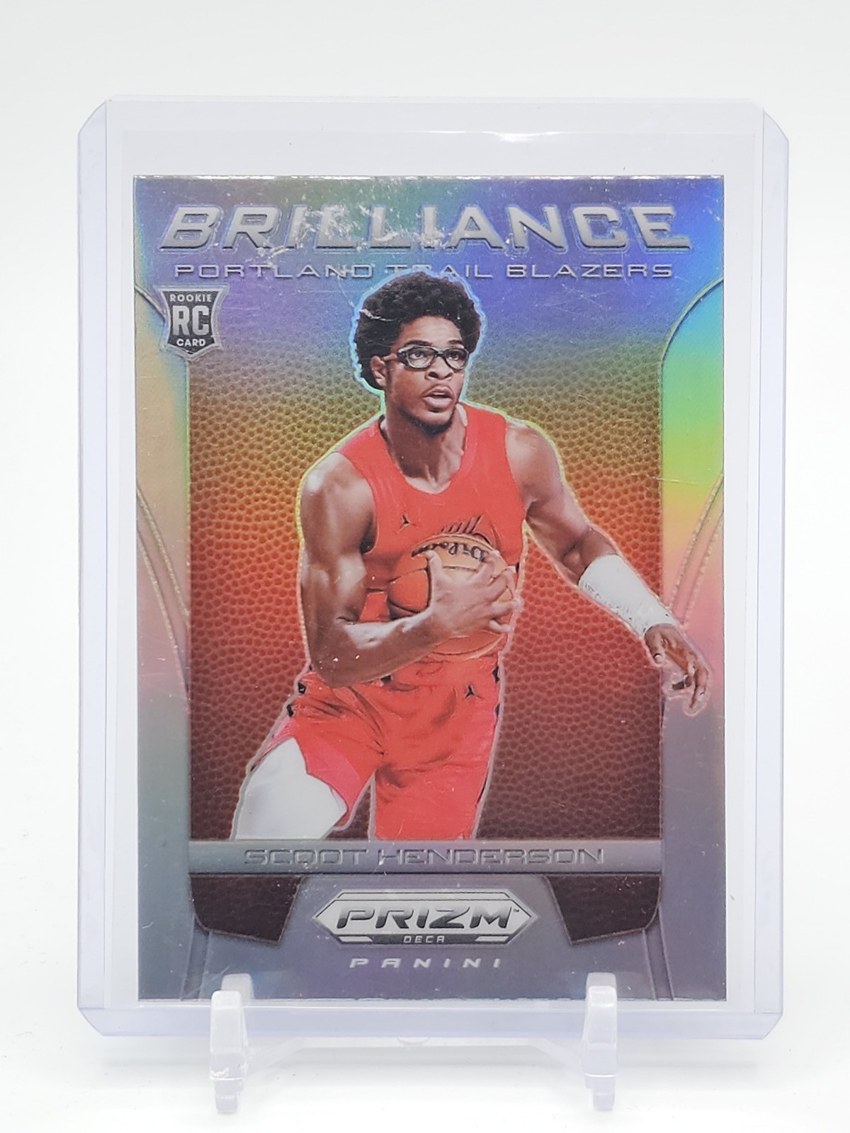 SCOOT HENDERSON 2023-24 PANINI PRIZM DECA BRILLIANCE ROOKIE RC SILVER #9 Q1713